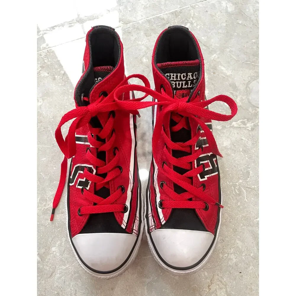 Converse x NBA Chicago Bulls 70 Chuck Taylor All Star High Top Sneakers Junior 5